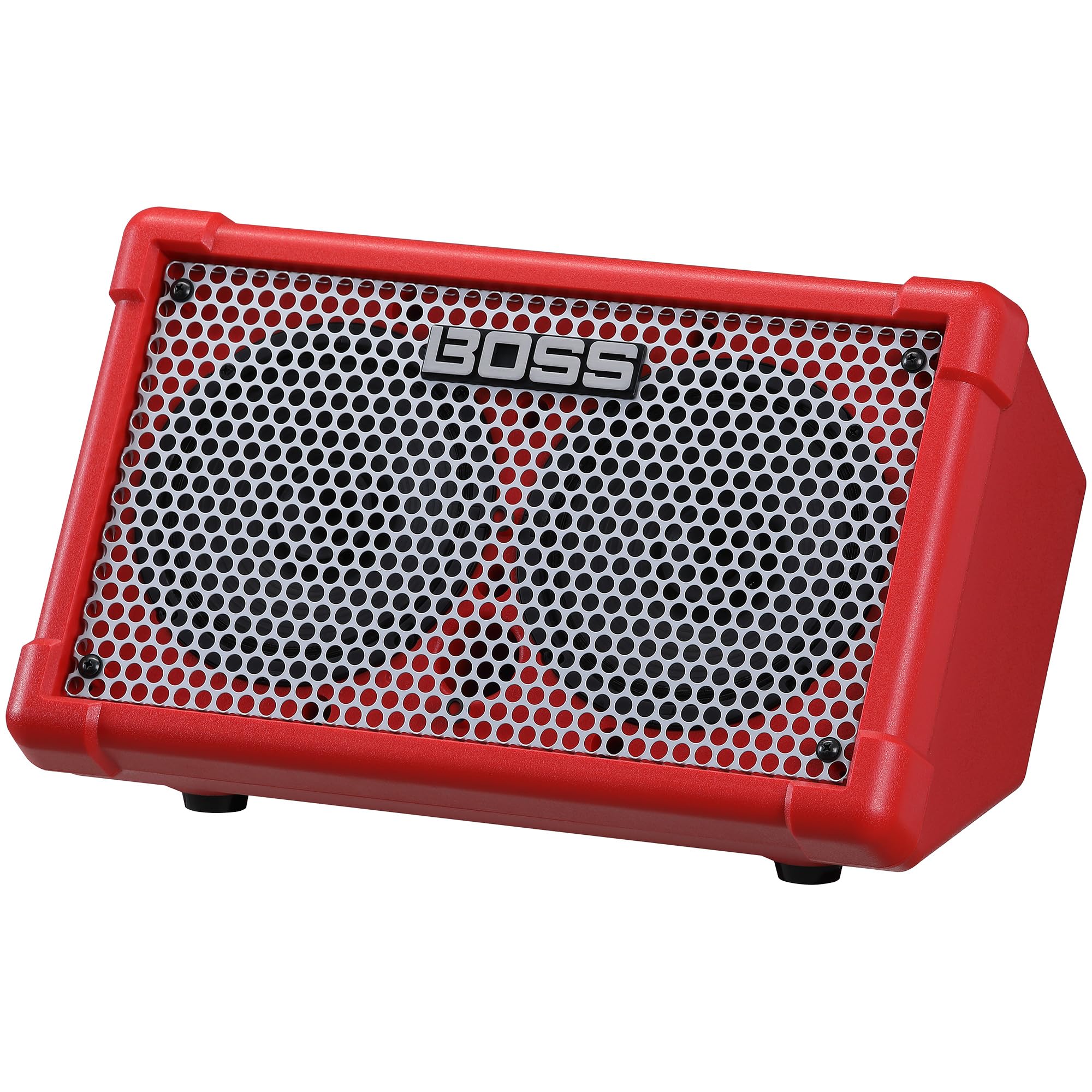 BOSS Cube Street II Ampli stéréo Portable alimenté par Piles Rouge