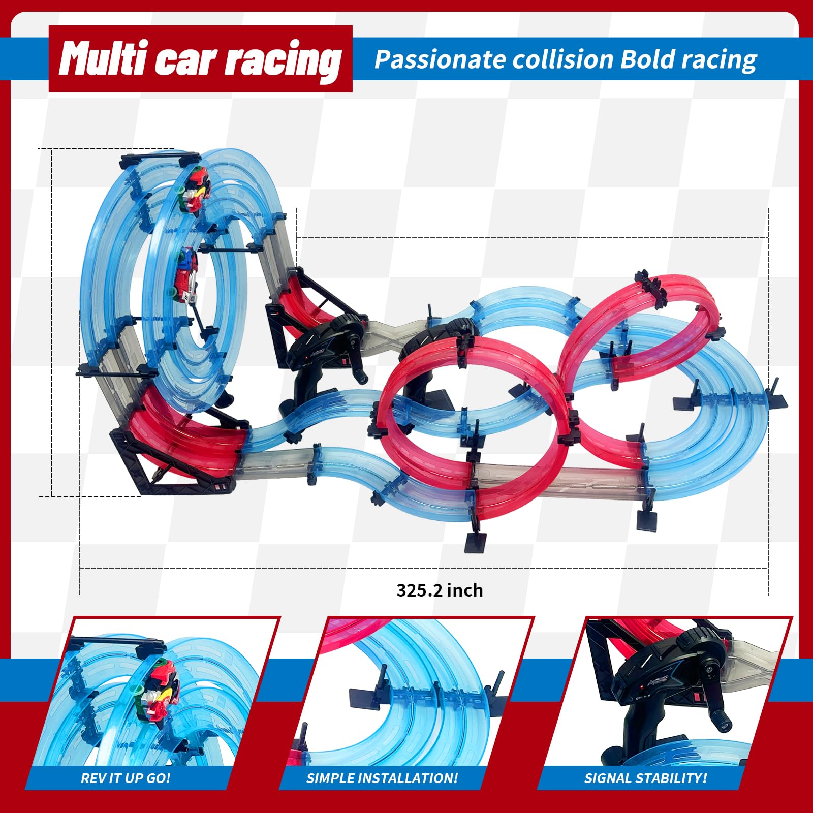 STEM Learning Loop Track Remote Control Slot Car Track Set | STEM ...