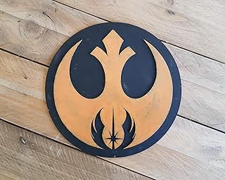 STAR WARS JEDI order Rebel Alliance logo. Wood emblem for decoration. Jedi, Jedi Knight, Leia Organa, Force, Luke Skywalker, Rey, Ackbar