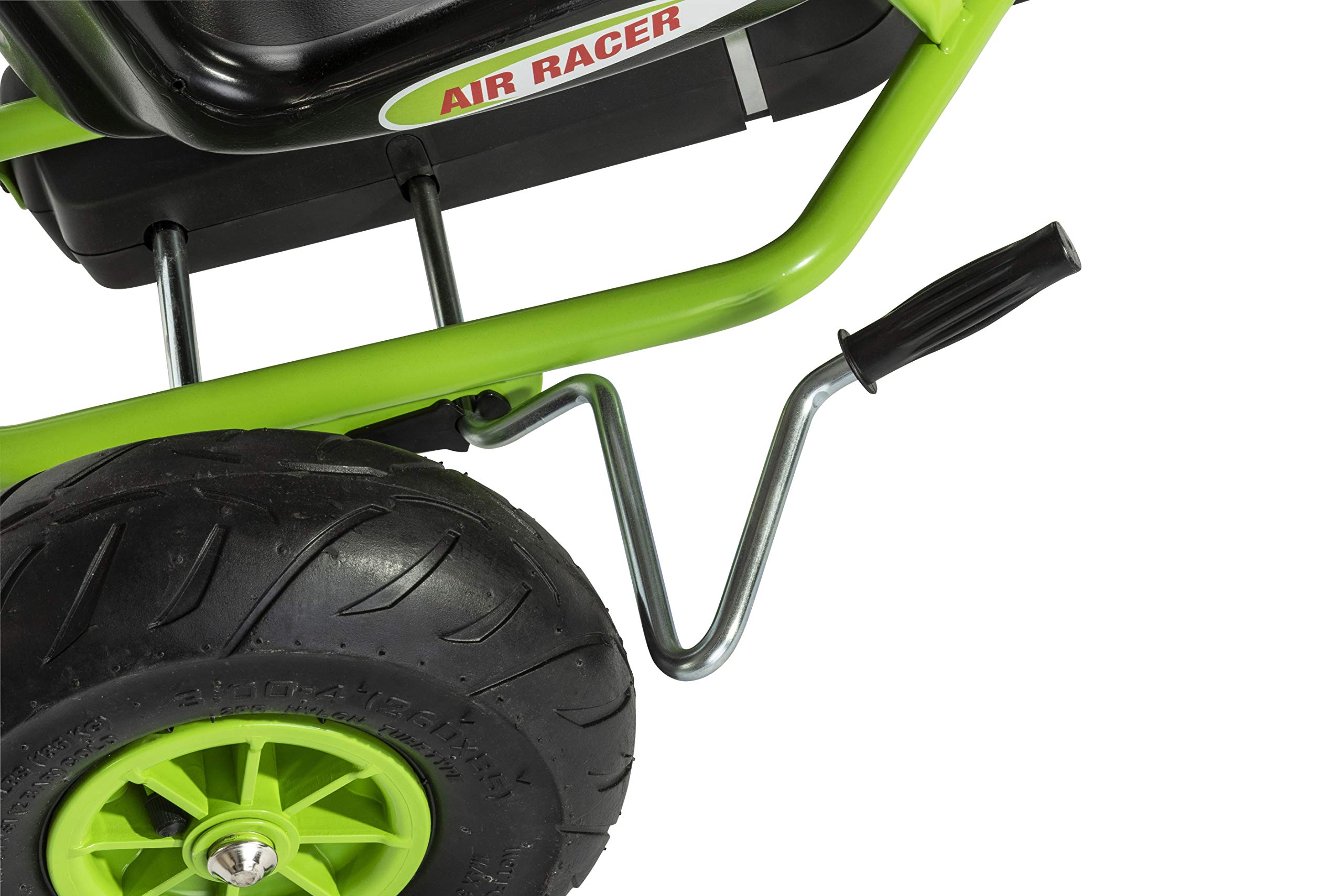 Ferbedo Go AR 8G (Gokart/Kart in schwarz/grün, mit Soundlenkrad und Luftbereifung, ab ca. 5-11 Jahre) 112005