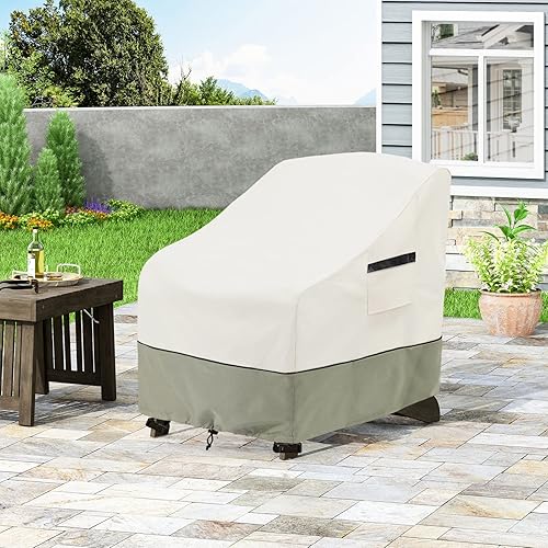 Miniatura 71 de Funda para mesa auxiliar para exteriores, impermeable, rectangular, para patio, pequeña, 36 x 24 x 16 pulgadas, fundas rectangulares impermeables