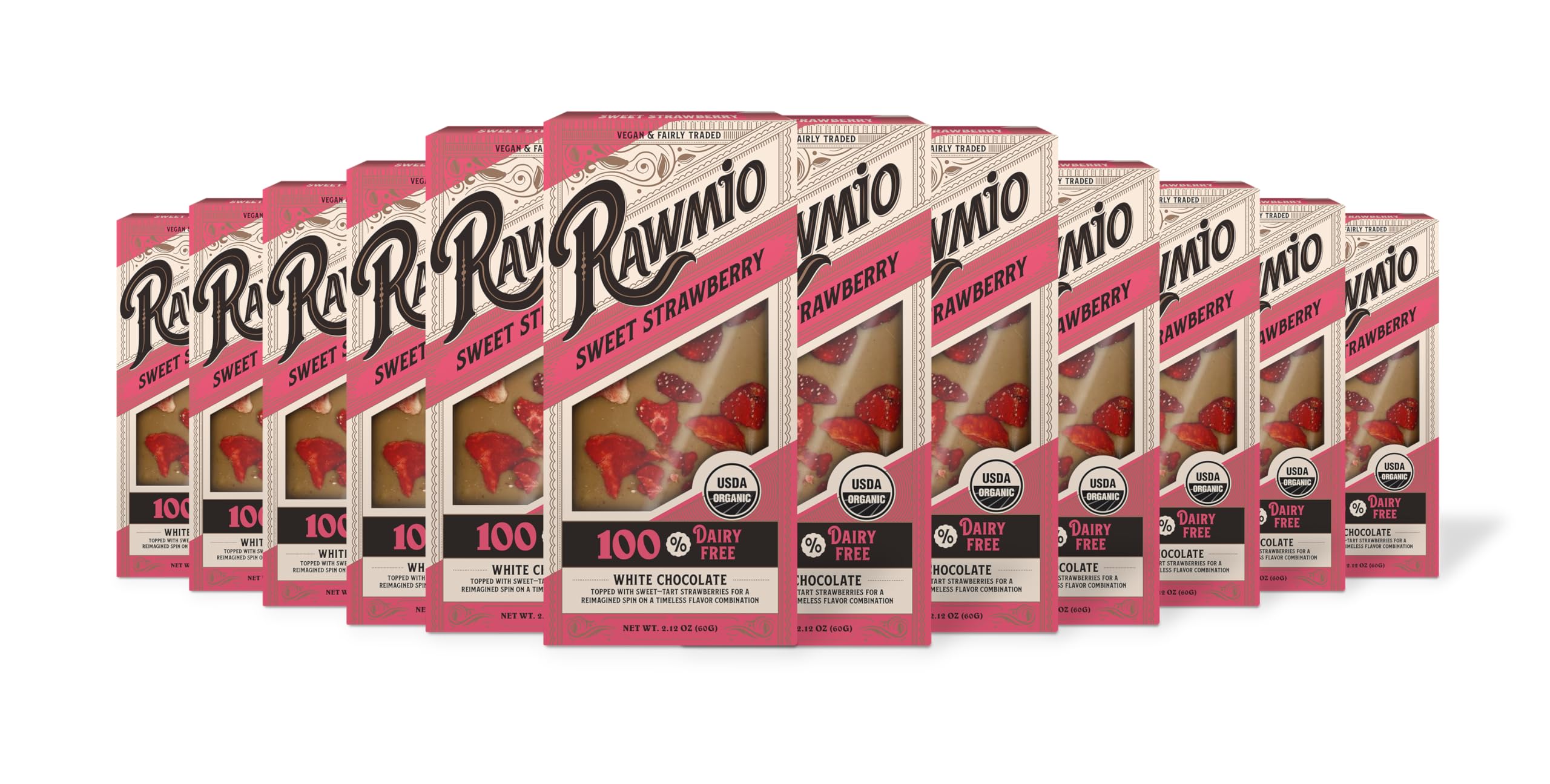 Rawmio Sweet Strawberry Bark