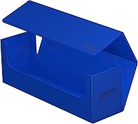 Vista 82 de Ultimate Guard Arkhive 400+, Deck Case for 400 Double-Sleeved TCG Cards, Petrol, Compatible with Boulders, Magnetic Closure & Microfiber Inner Lining