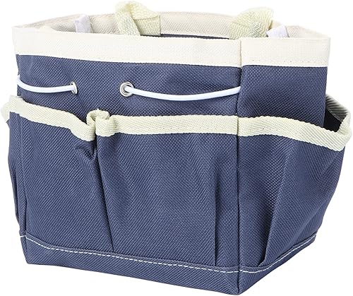 Bolsa organizadora de bolsillo, plegable, para herramientas de plantas, cubo de jardín, organizador de almacenamiento de jardinería, cesta de