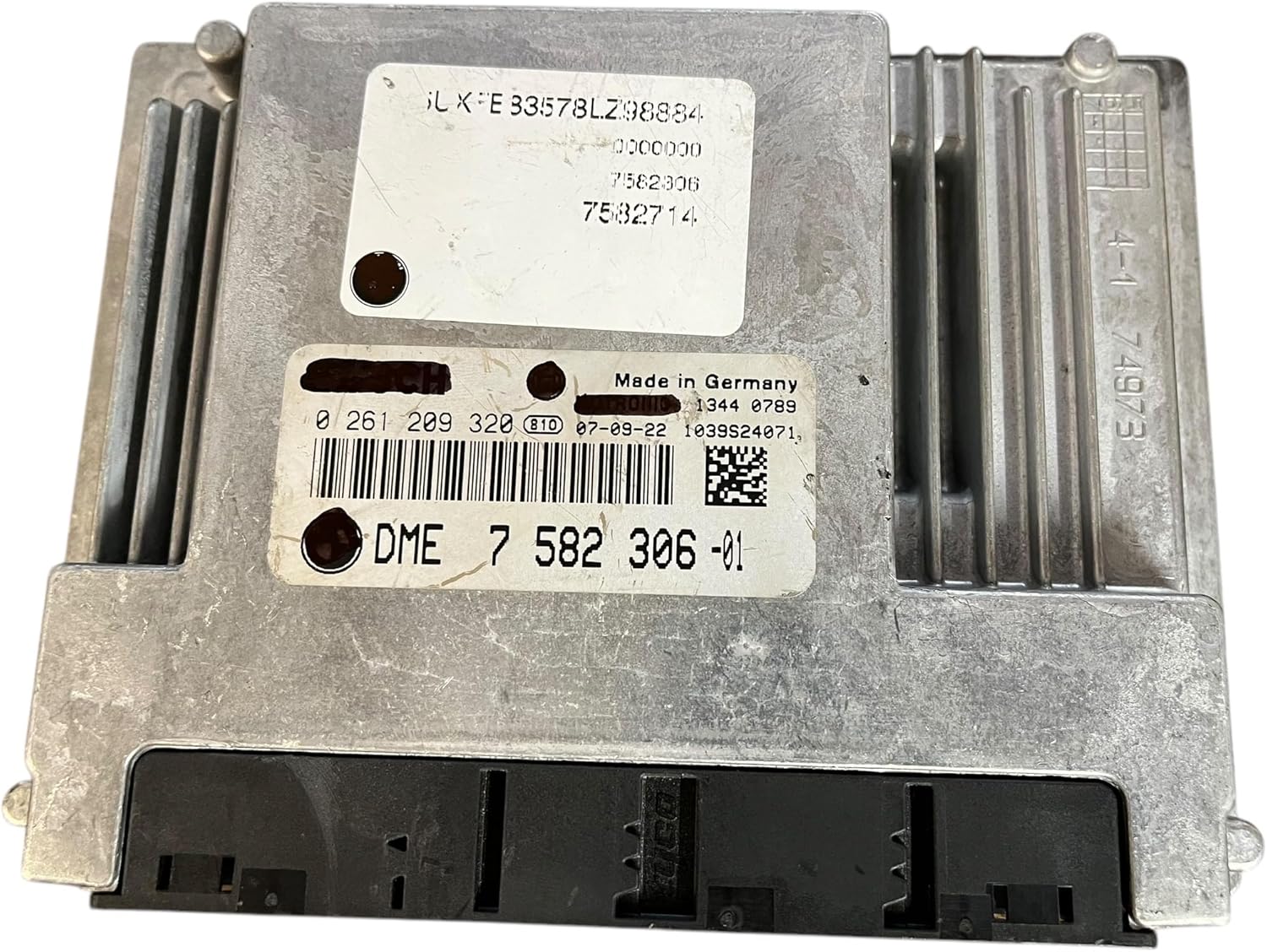 2006-2007-2008 Compatible with BMW 750Li E66 E65 OEM Engine Computer Control Module ECM ECU DME 7582306 01 Used