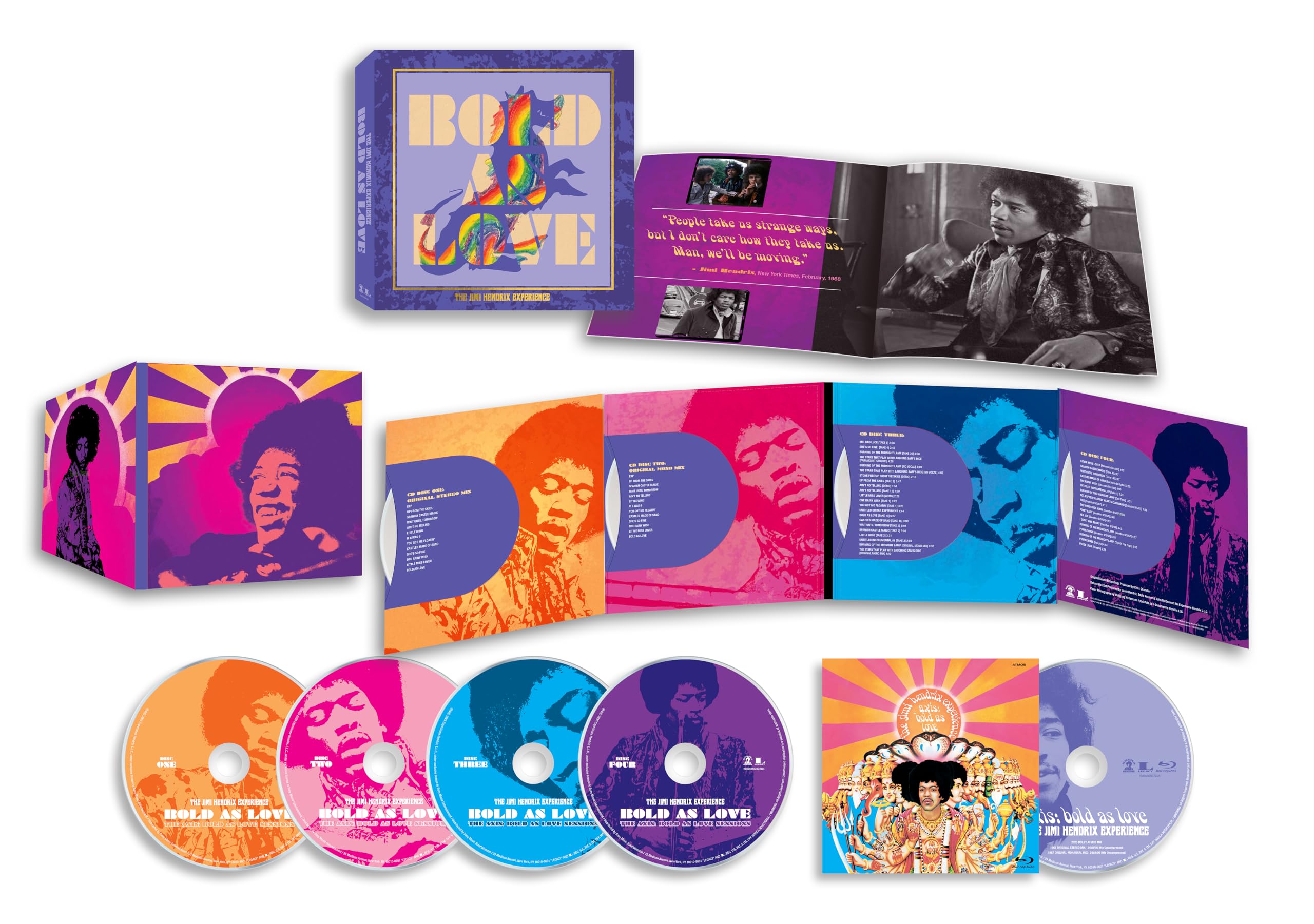 Amazon.co.jp: Bold As Love (Deluxe) (4CD+Blu-ray): ミュージック