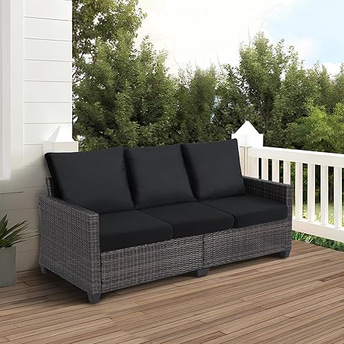 Miniatura 7 de SICHOWEL Fundas de Cojines de Sofá Repelentes al Agua de Tela Jacquard de Alta Elasticidad Protector de Muebles de Cojines de Silla para Sala de