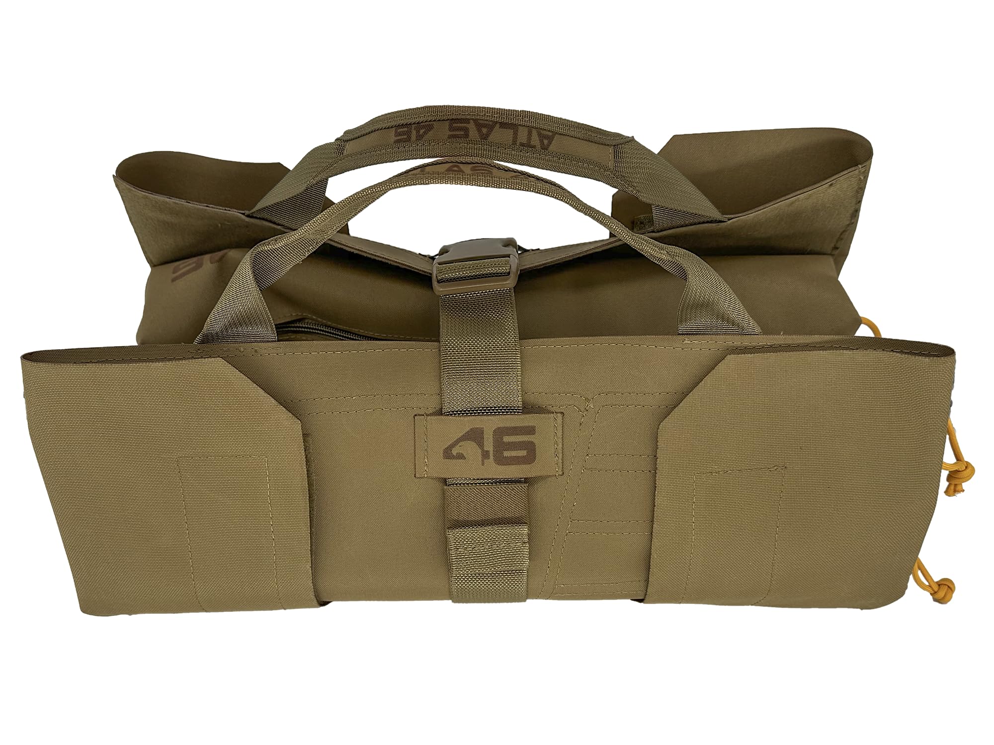 Atlas 46 Yorktown Tool Roll - V2, 21" Wide, Including Quick Detach Hook and Loop Pouches, Wrench Slots - Berry Compliant - Made in The USA