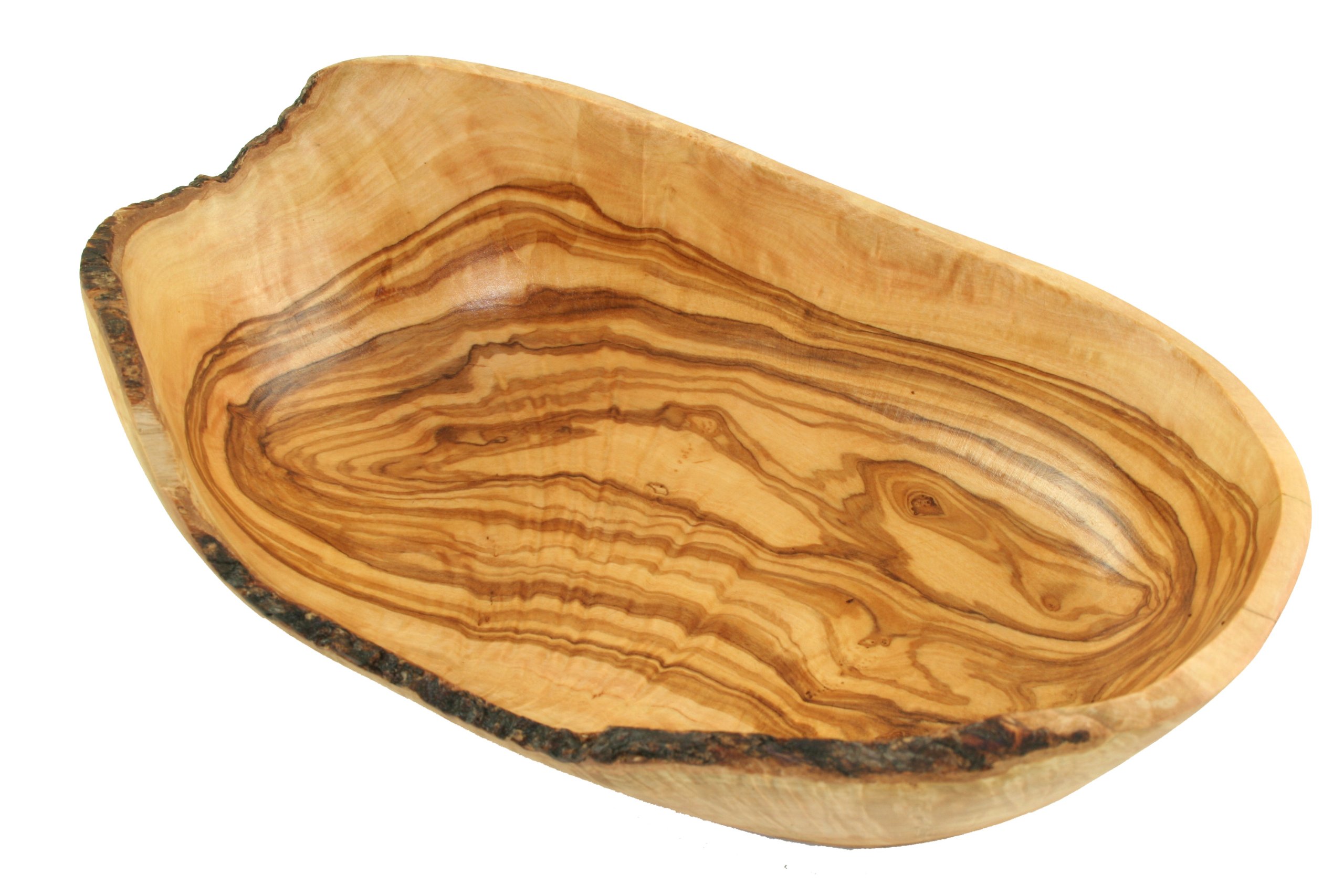 D.O.M. Schale als Obstschale oval 30-33 cm aus Olivenholz