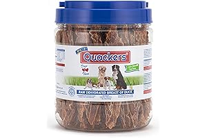 PCI Pet Center Inc. Quackers Raw Dehydrated Duck Breast Dog Treats