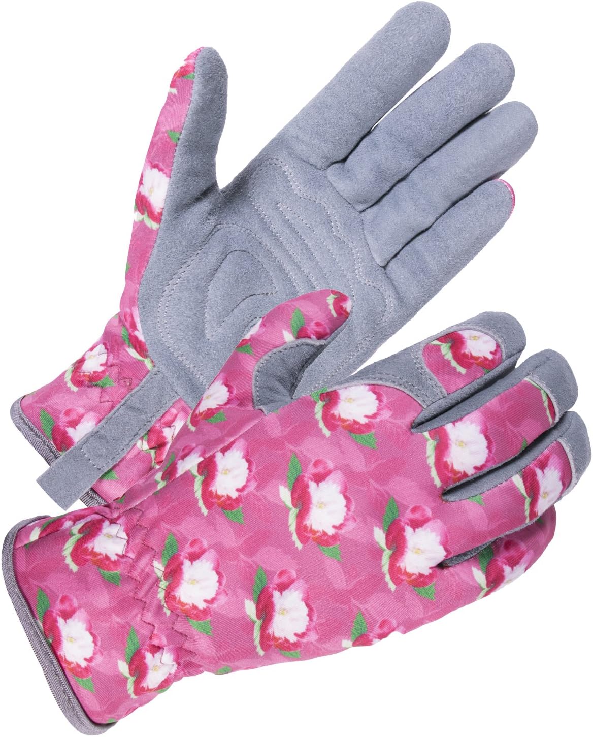 SKYDEERSKYDEER Womens Gardening Gloves with Super Soft Deerskin Leather Suede (SD6612/M)