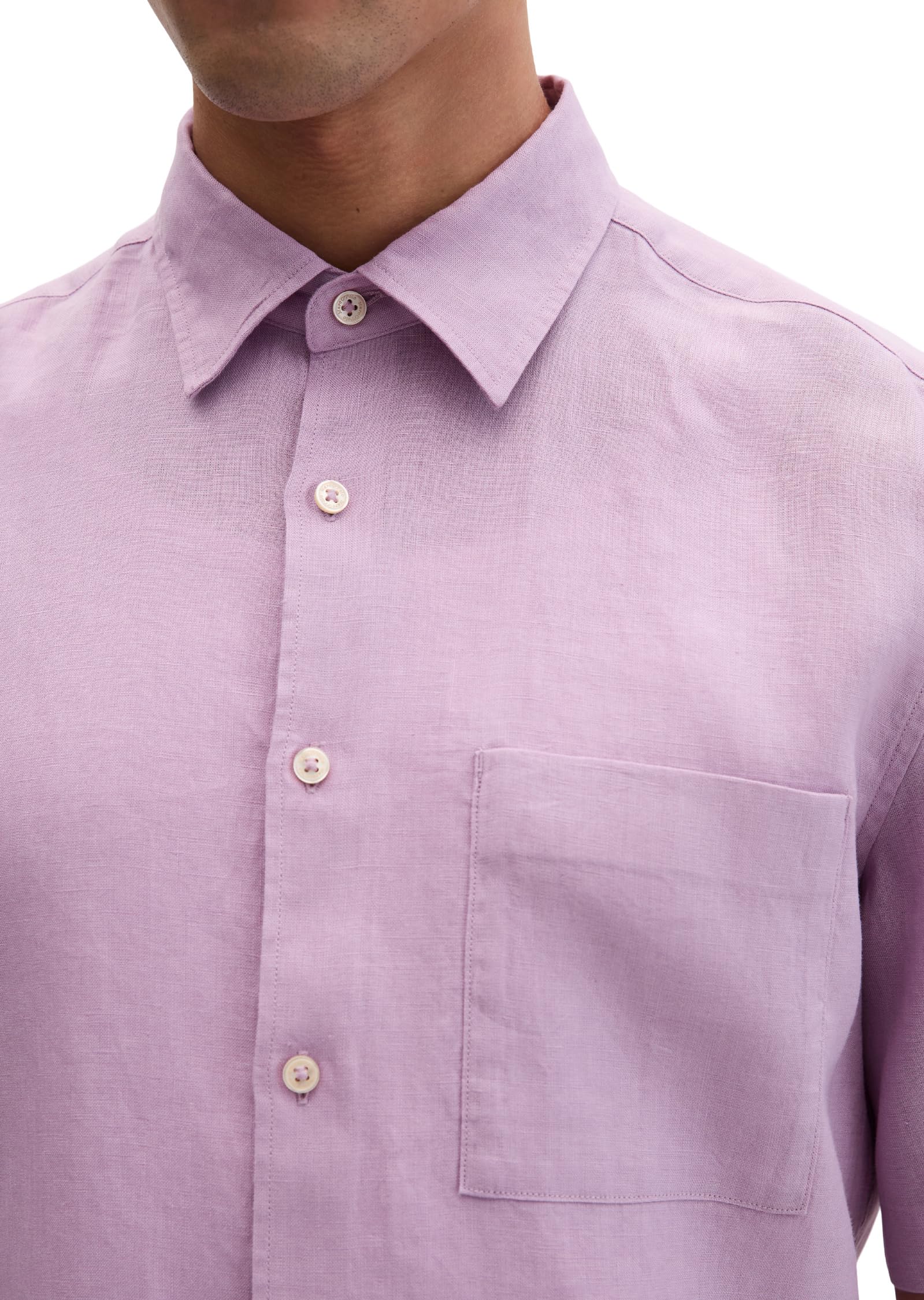 Marc OߴPolo Uomo Camicia in lino a maniche lunghe regular fit
