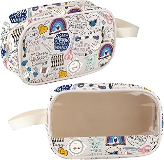 MBMSO Regalos de punto de cruz, bolsa de maqu...