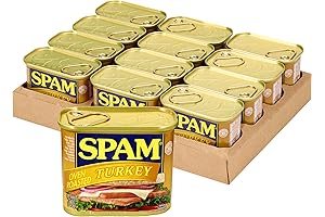SPAM Oven Roasted Turkey, 12 oz. Can (12-Pack)