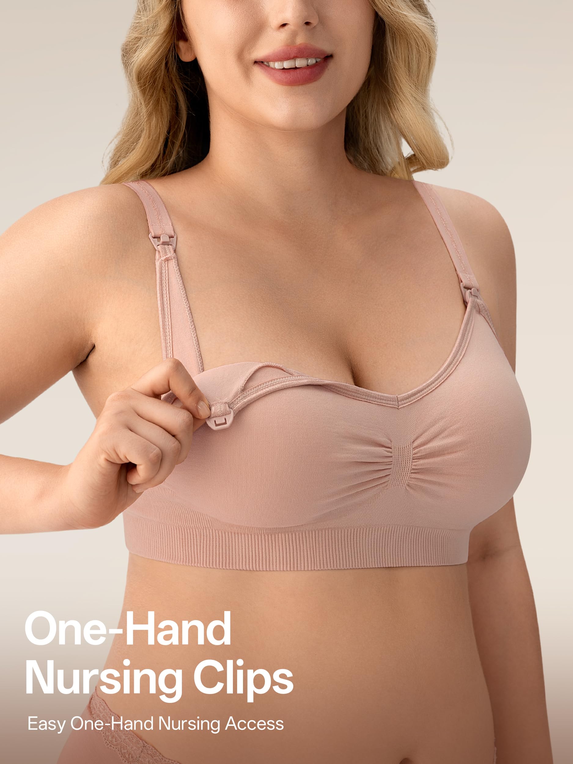 HBselect 3 Pcs Sujetador Lactancia de Maternidad