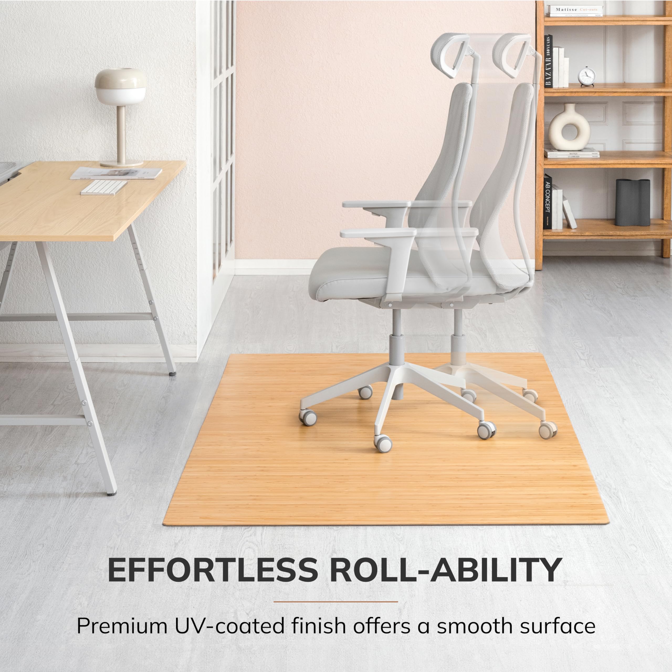 Bamboo Chair Office Chair Mat For Carpet Office Depot Realspace