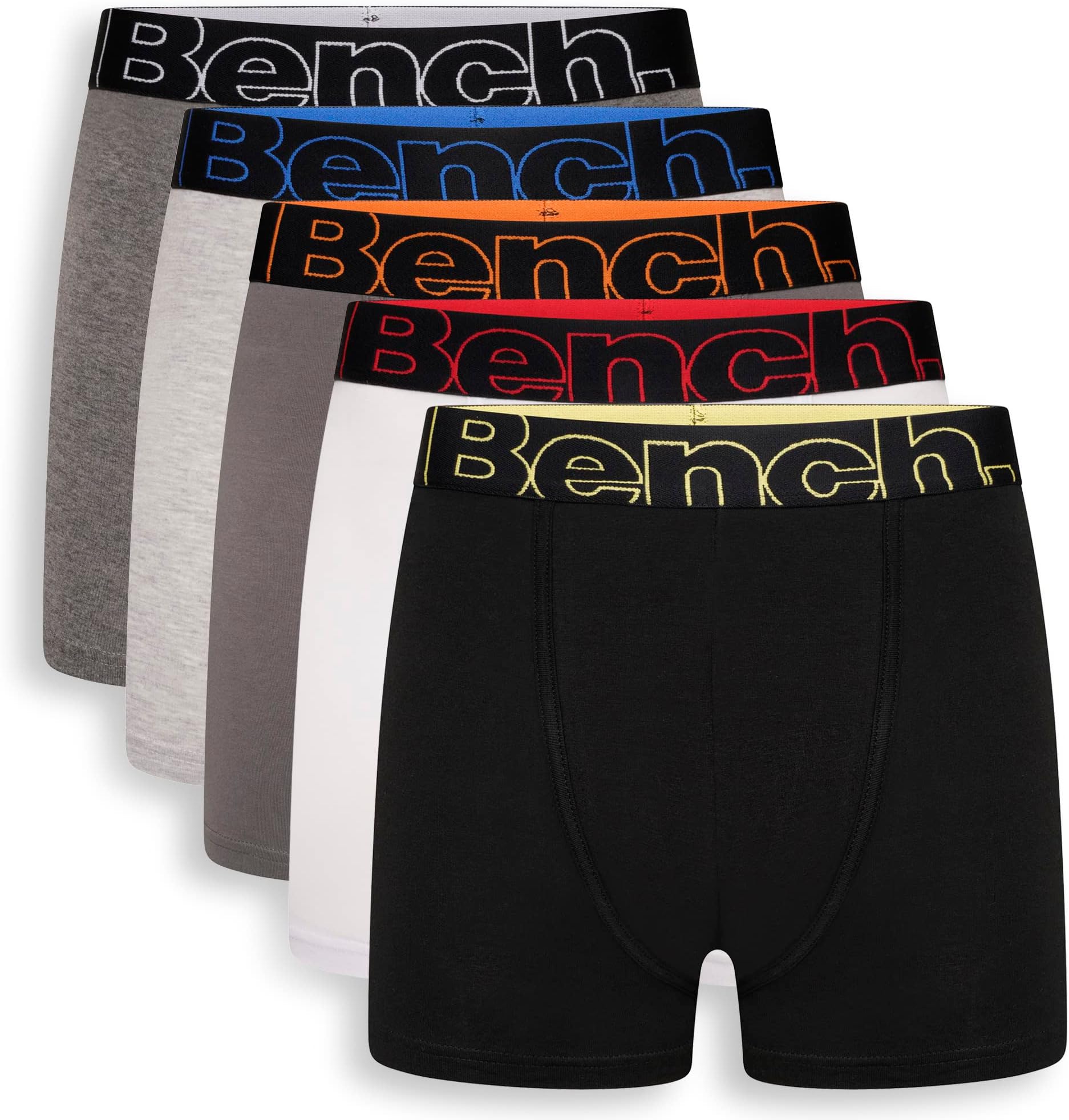 Sponsored Ad โ Mens 'Kahala' Cotton Boxer Shorts, 5 Pack, Assorted Colours