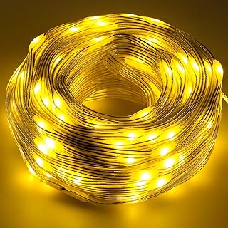 Aurevita 20m Smart Fairy Lights with 200 LED Warm Light, Waterproof String Lights for Christmas Tree, Party, Garden, Hallo…