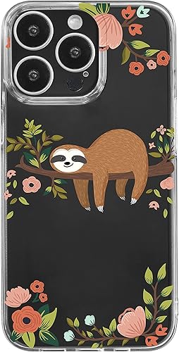 Miniatura 64 de Blingy's Funda para iPhone 13 Pro (6.1 pulgadas), lindo patrón de cerdo divertido estilo animal de dibujos animados, transparente, suave TPU funda