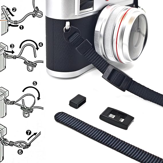Camera Strap Leather,Camera Neck Strap Thin, Binoculars Strap