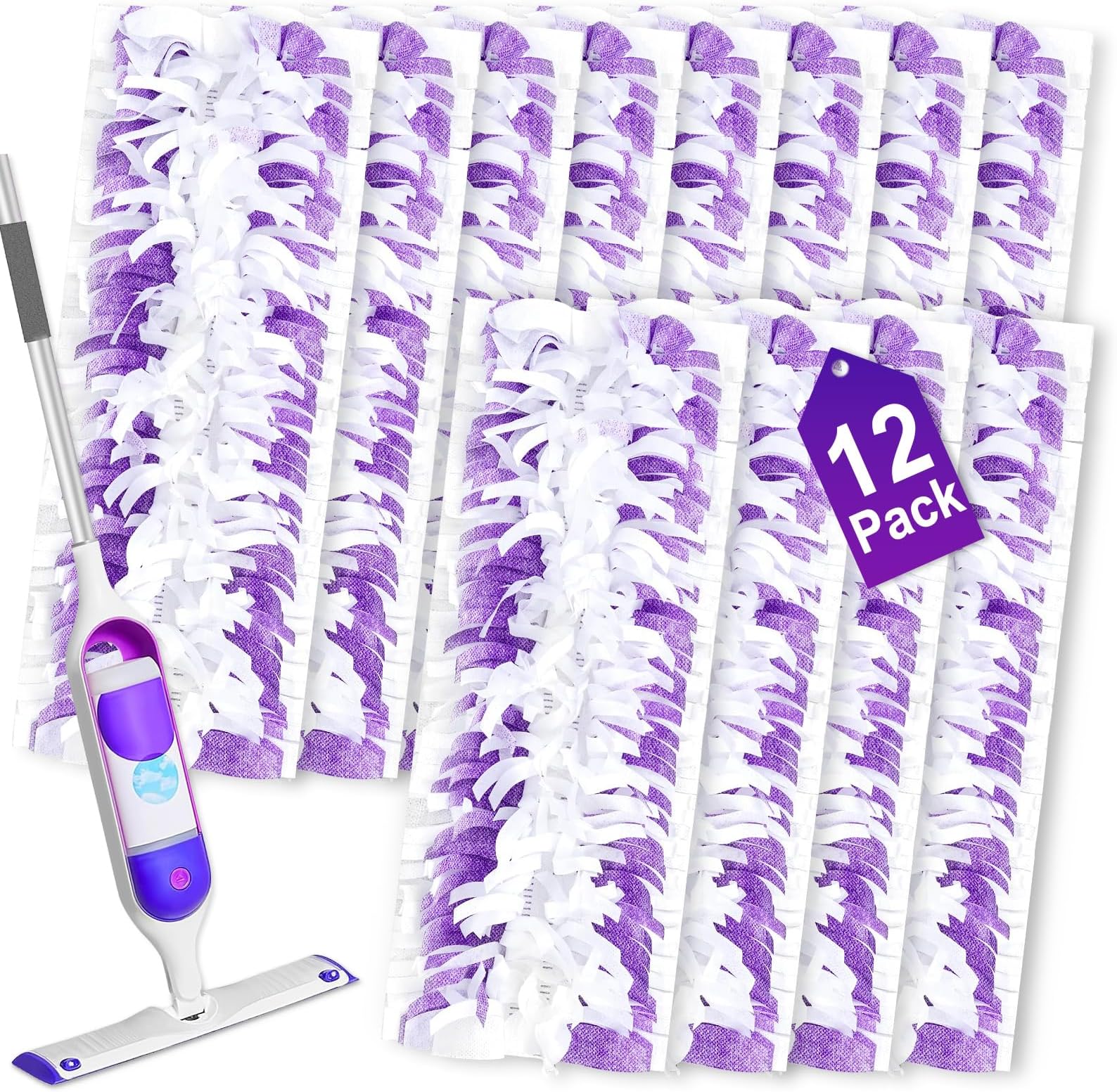 20 Pack Disposable Power Mop Pads Refills For Swiffer PowerMop Multi