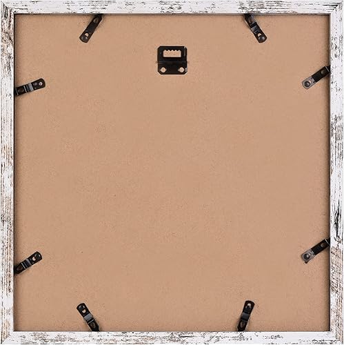 Miniatura 8 de Marcos de fotos de 12 x 12 pulgadas con paspartú para 8 x 8 pulgadas, juego de 9 marcos de fotos cuadrados de 12 x 12 pulgadas, juego de marcos de