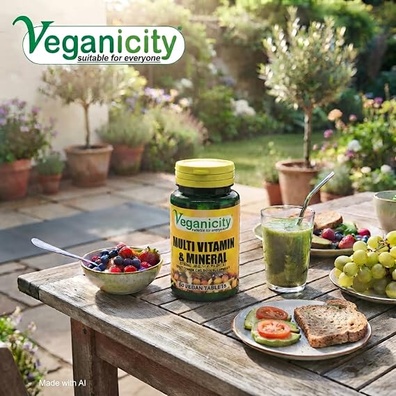 Multi Vitamin & Mineral : General Health and Well-Being Supplement : 60 Tablets, in a Planet-Friendly 99% Recycled Pot