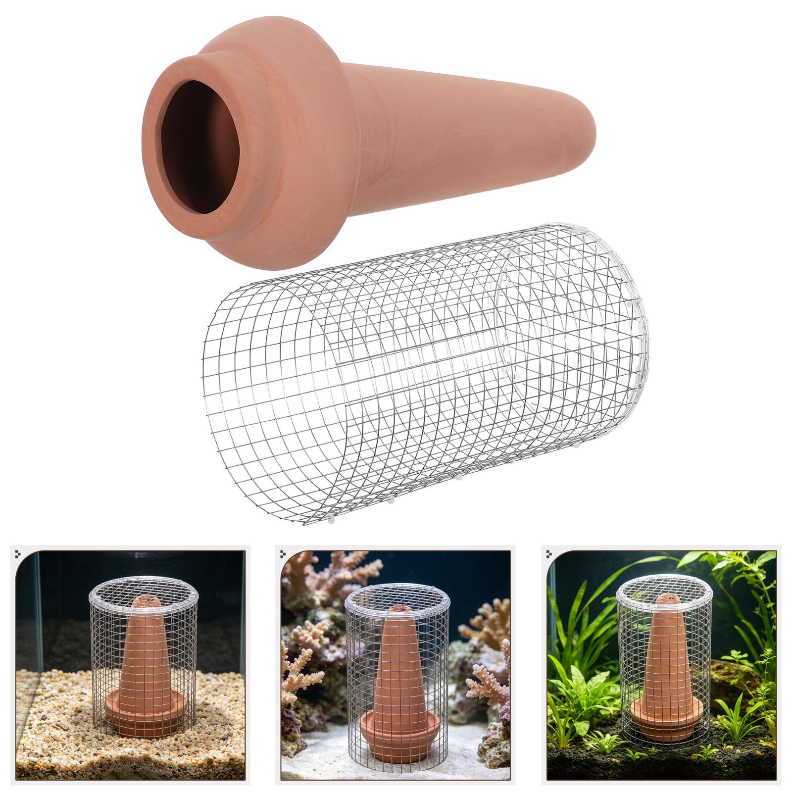 Robuster und Praktischer Brutbehälter für Aquarien Geeignet zur Zucht von Garnelen und Zierfischen mit Transparentem Design und Leicht zu Reinigendem Material
