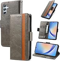 Vista 43 de Funda para Honor X7, Funda para Honor Play 30+ Plus Funda de piel sintética con ranuras para tarjetas Funda con soporte abatible Rojo