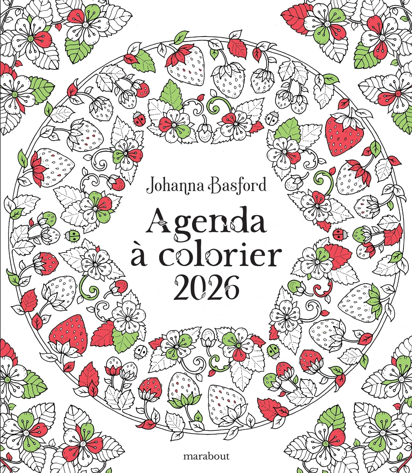 Agenda à colorier 2026: 31612