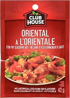 Club House, Dry Sauce/Seasoning/Marinade Mix, Oriental Stir -Fry, 42g - Packaging may vary