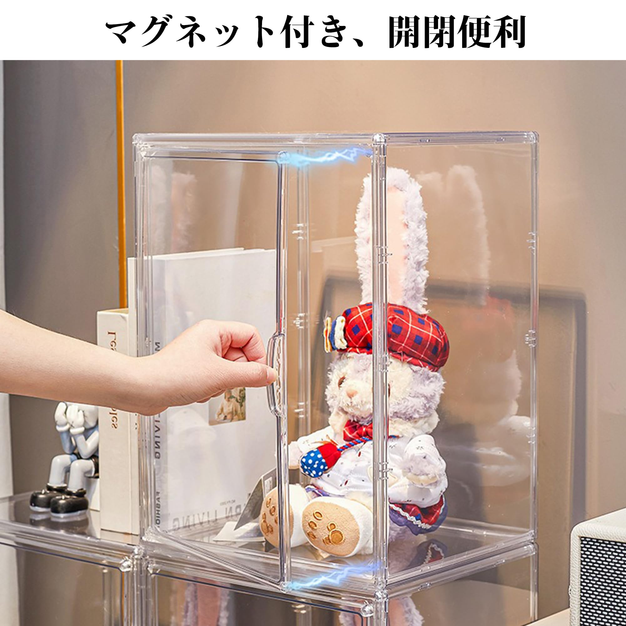 Amazon.co.jp: PFLife フィギュアケース 3段 幅30/35cm アクリルケース