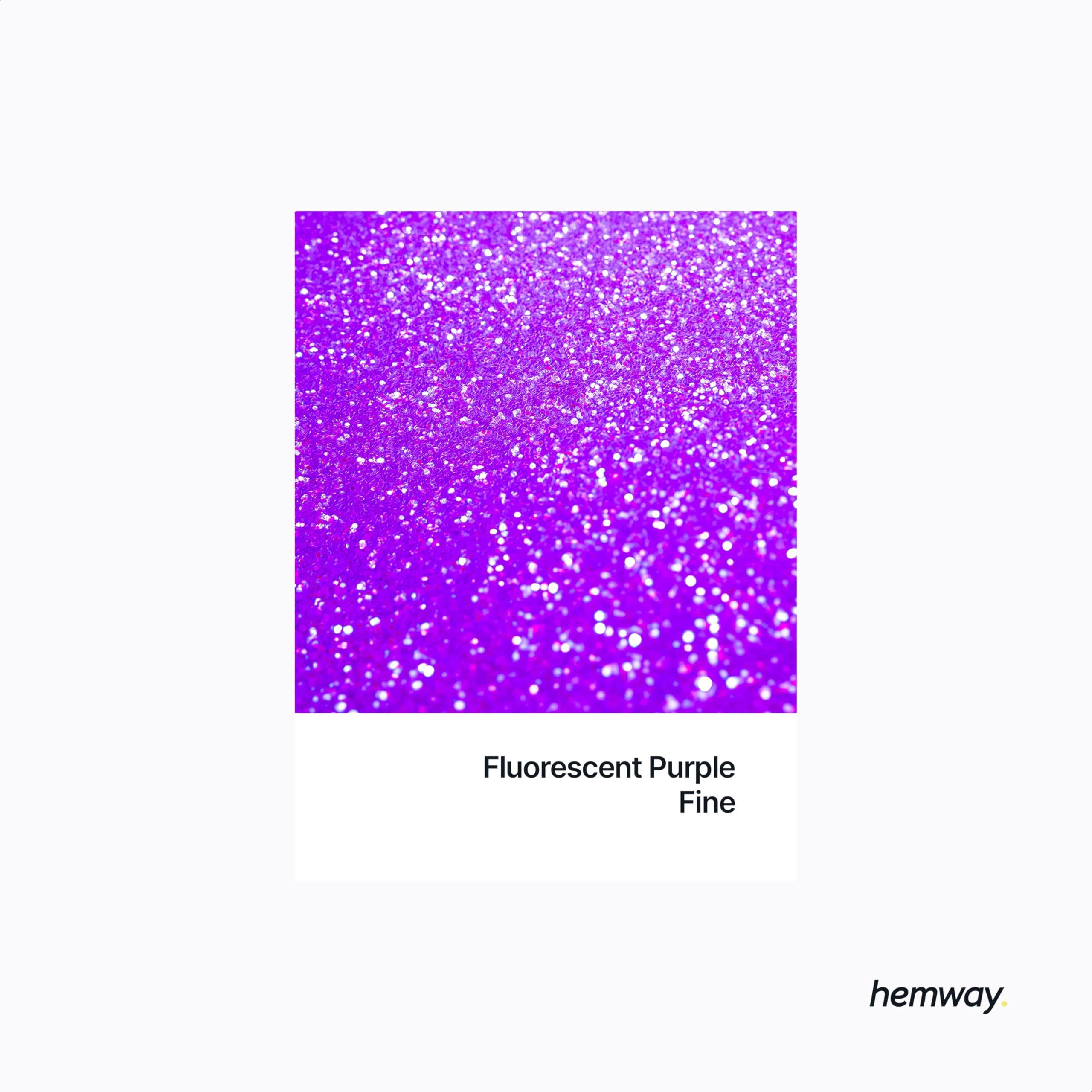 Fluorescent Purple Glitter Shaker, 130g Fine Glitter, Crafts 1/64" Metallic Flake Purple Sequins, Resin & Epoxy Crafts - Image 2