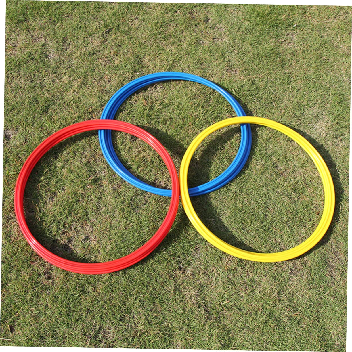BESPORTBLE 6Pcs Scala di Calcio Anelli di Agilità di Calcio Anelli di Allenamento di Calcio Anelli di Agilità di Calcio Anelli di Agilità di Calcio Anelli di Allenamento di Calcio Anelli di