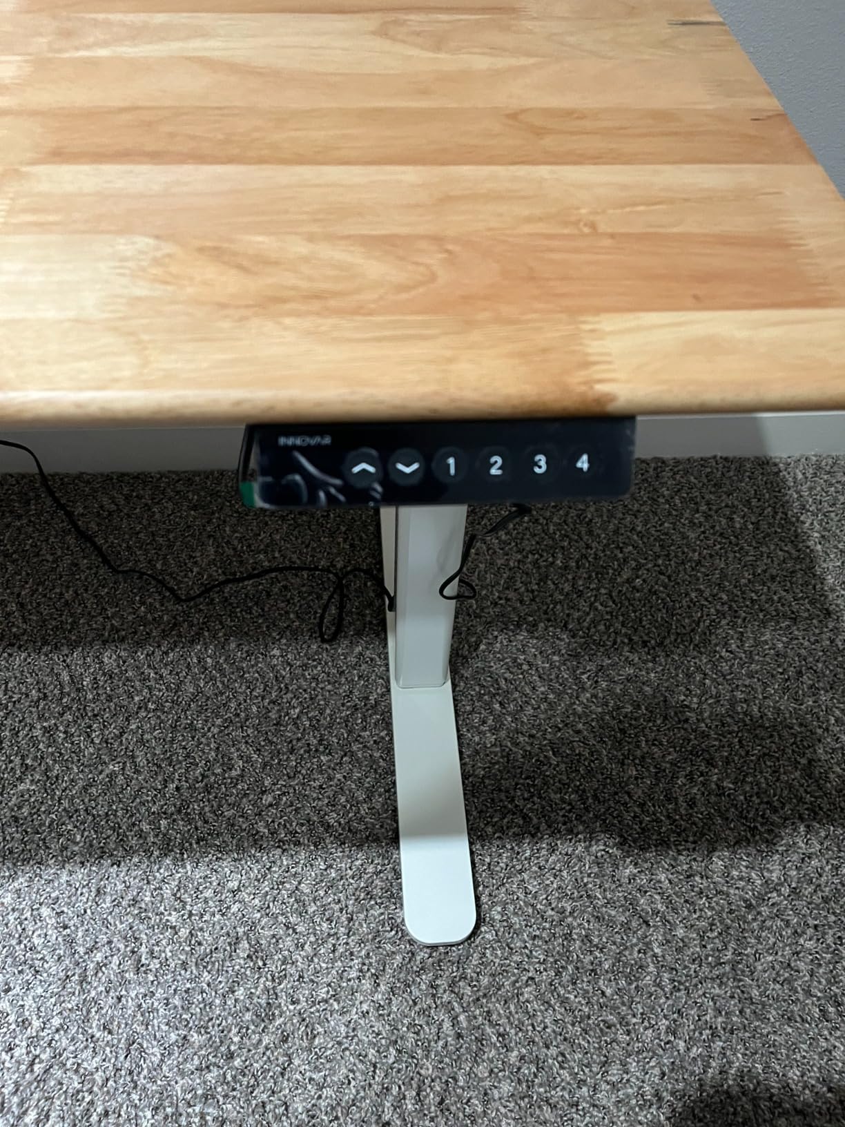 33/mo Finance INNOVAR Solid Wood Standing Desk, Adjustable Height