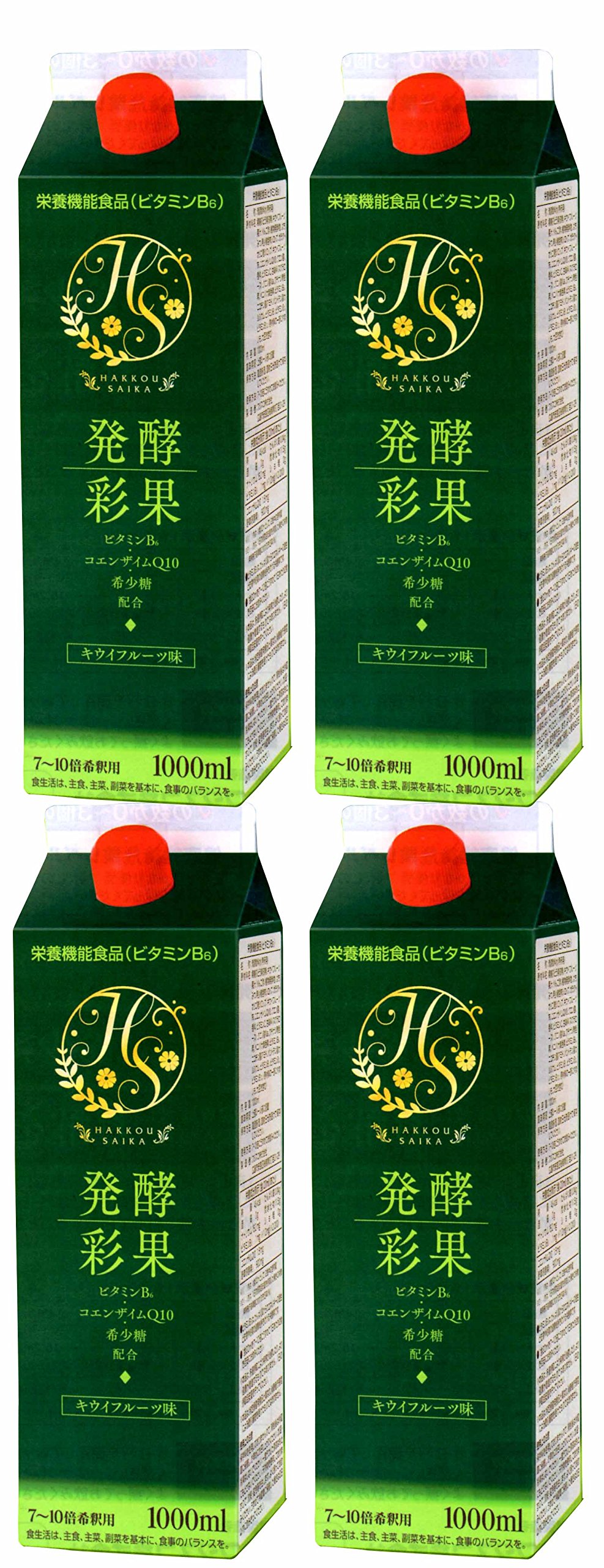 Amazon.co.jp: フジスコ 発酵彩果 1000ml × 4本セット : 食品・飲料・お酒