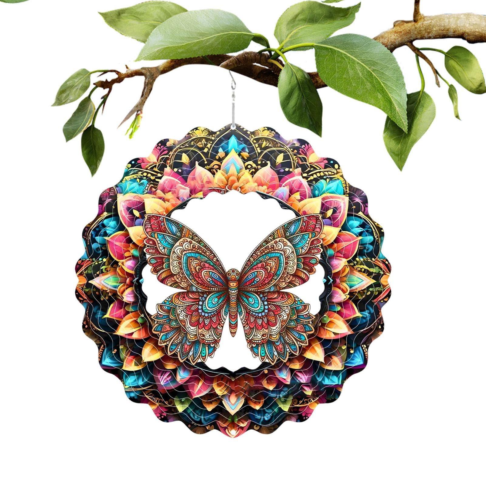 Windspinner pour décoration extérieure de jardin et pelouse ombragée