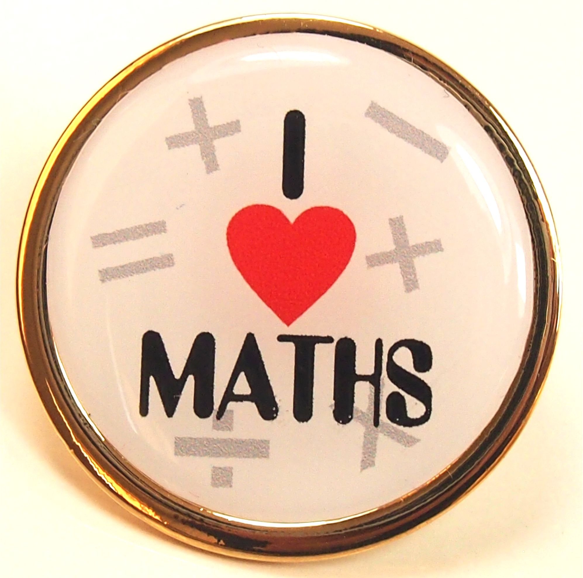 I Heart Math Pin I Love Math Logo Mathematics Competitions Group Division By Zero