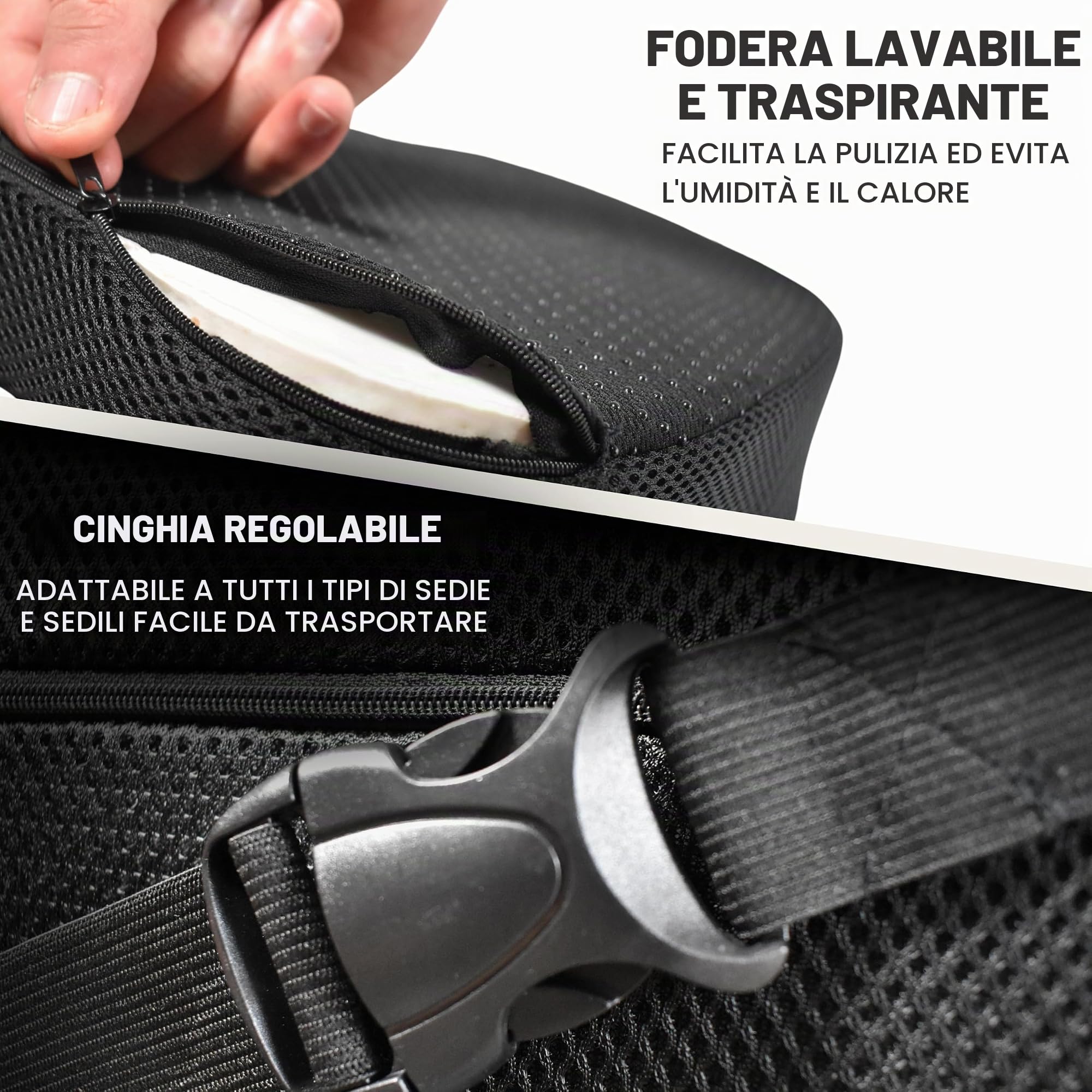 Cuscino antidecubito Cuscino lombare Sedia Ufficio, PDF linee guida Esercizi. Ortopedico, cuscino per sedia da ufficio, cuscino coxis, cuscino viscoelastico, schienale sedile auto, gioco,
