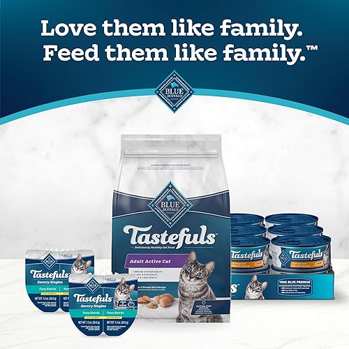 Miniatura 10 de Blue Buffalo Tastefuls Active - Alimento seco para gatos, fabricado en los Estados Unidos con ingredientes naturales, receta de pollo y arroz