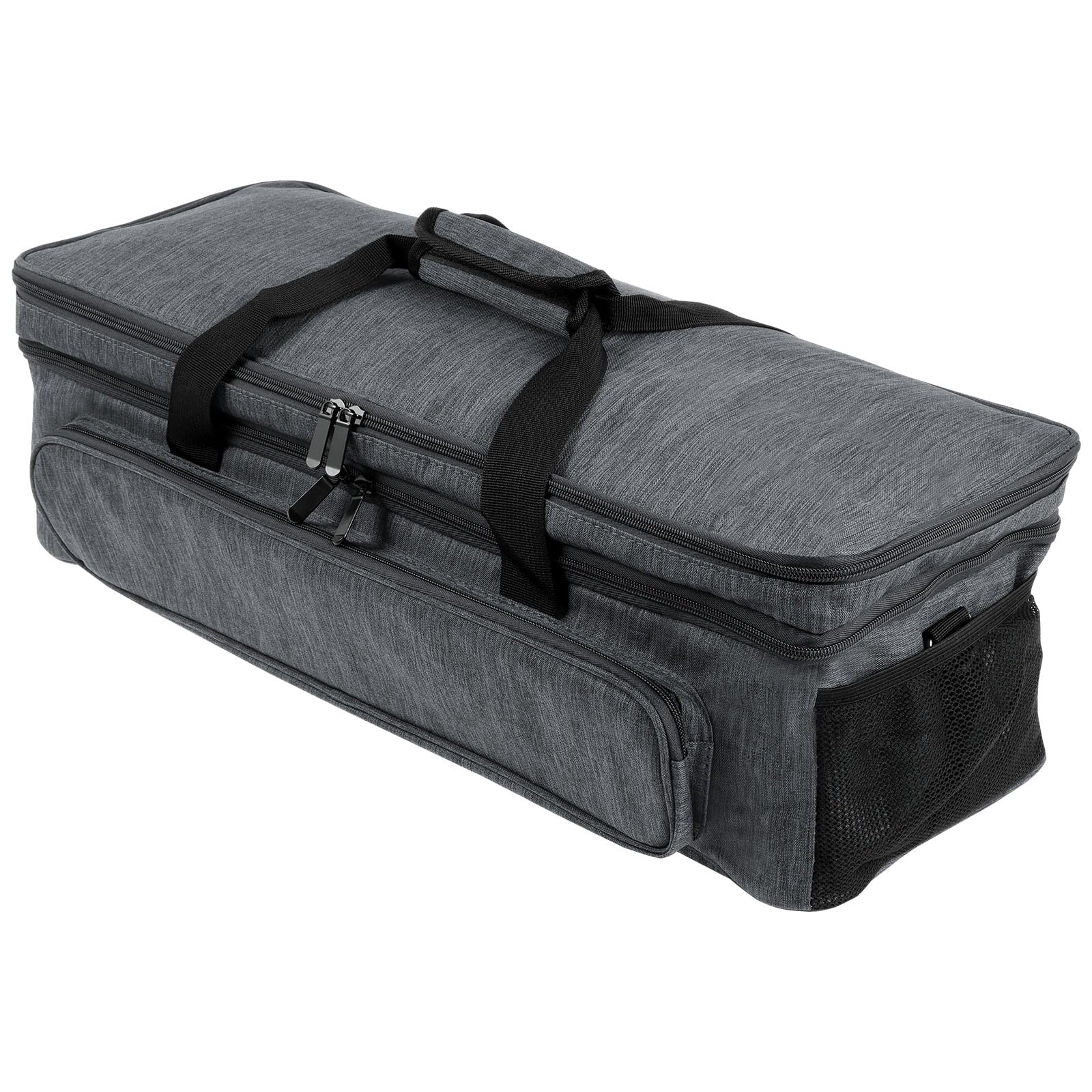 ZLHETWT Die Cut Machine Carrying Bag, Double Layer Carrying Case for Explore Air 2 Enduring Double 600D Oxford Cloth Travel Storage Case Bag with Adjustable Strap for Die Cutting Machine (gray)