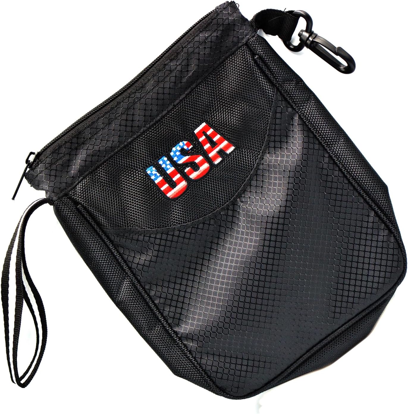 Golf Pouch Bag Pocket Golf Valuables Pouch for Men Women Golf Bag Pouch