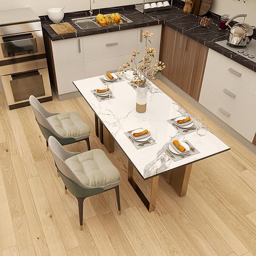 Miniatura 7 de Cojín cuadrado para silla de interior, almohadillas para silla de cocina con lazos, grueso, suave copetudo sobrerelleno, adecuado para oficina,