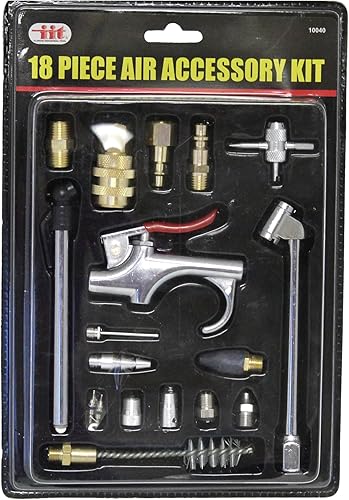 Kit de accesorios para compresor de aire neumático 10040, 18 piezas,