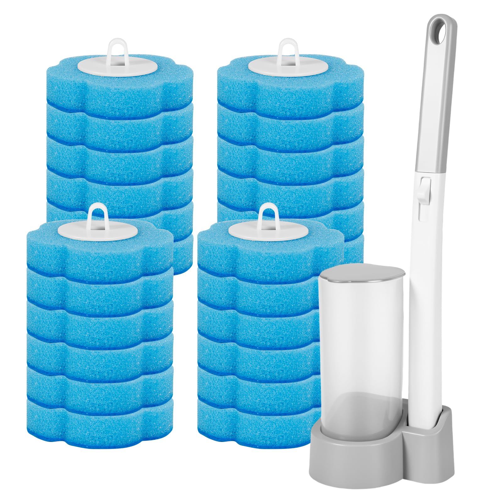 Brosse WC fraîche océanique jetable anti-bactérie pour éliminer les odeurs de salle de bain