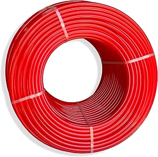 PEX GUY 3/4â€³ x 500 Ft, PEX-A Red Expansion Pipe with Oxygen Barrier EVOH for Radiant Heating, Flexible 3/4 inch PEX Tubing for Residential and Commercial Applications