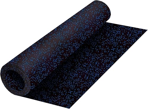 Miniatura 13 de Playsafer Genaflex - Esterilla de goma para gimnasio de 8 mm de espesor - Rollo de piso protector para gimnasio comercial de alta resistencia