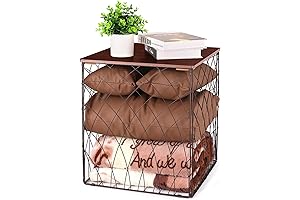 Small Blanket Table Storage: Cozy Home Companion