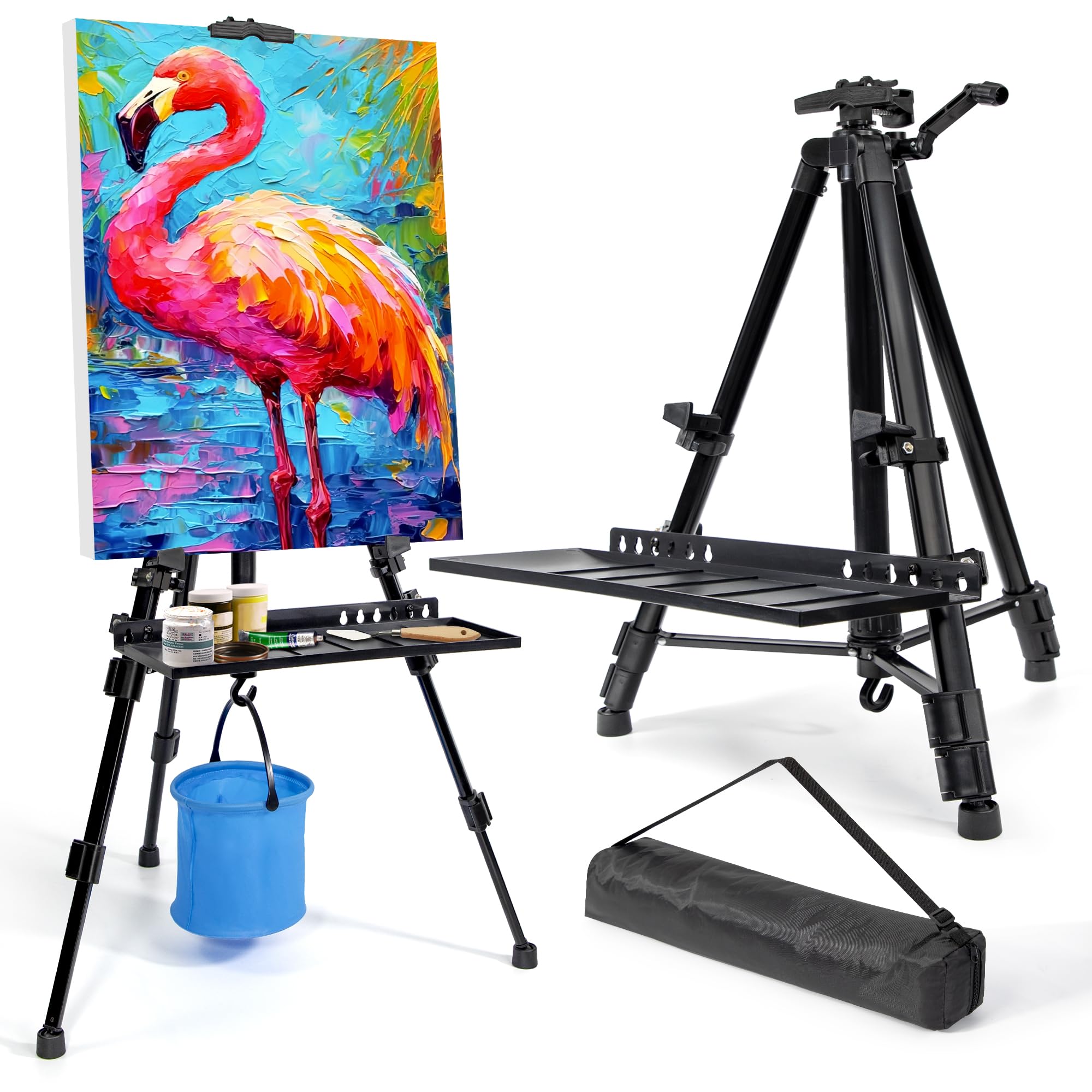 VAIIGO Easel Stand for Painting Artist Easel Stand Adjustable Height 20 ...