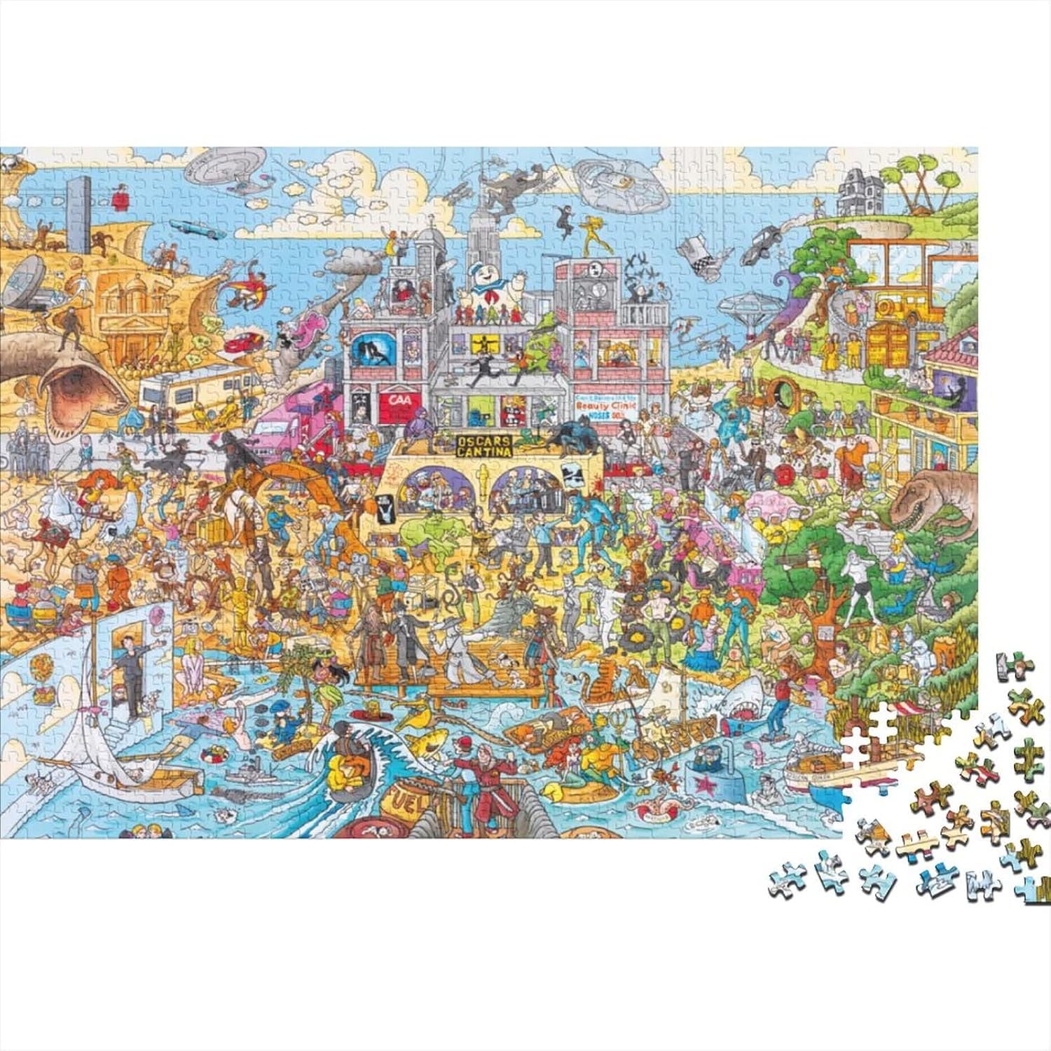 Impossible 500 Piece Difficult Hard Jigsaw Puzzles for